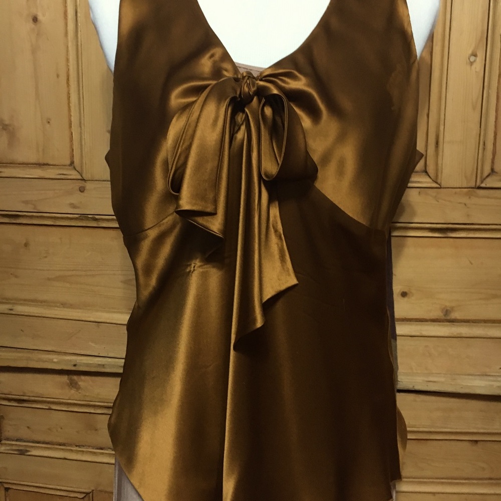Silk blouse size